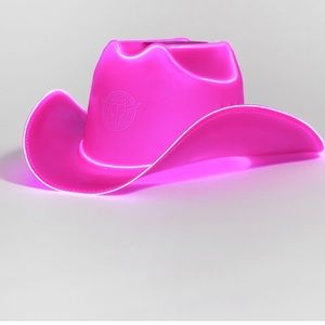 Neon Cowboy hat PINK